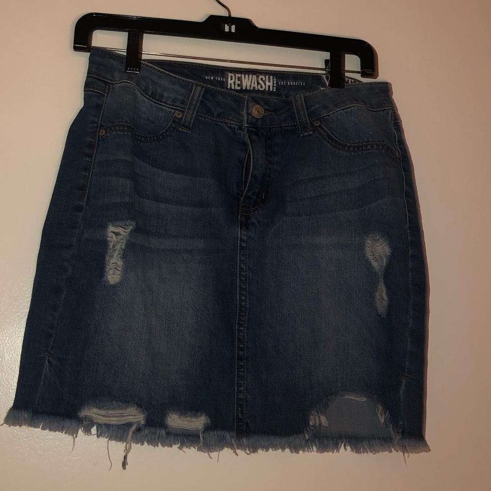 jean skirt